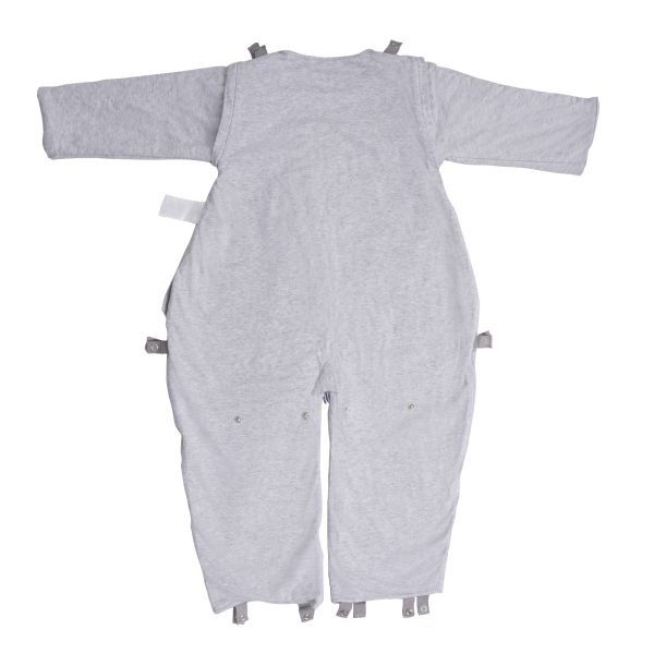 OatmealBaby All-Season Adjustable Split-Leg Sleeping Bag [Grey/ Elephant] - Image 5