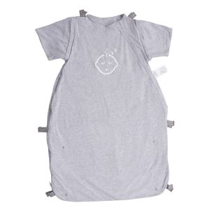 OatmealBaby All-Season Adjustable Sleeping Bag [Grey/ Elephant]