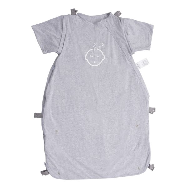 OatmealBaby All-Season Adjustable Sleeping Bag [Grey/ Elephant]