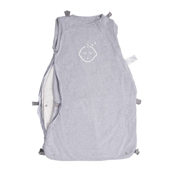 OatmealBaby All-Season Adjustable Sleeping Bag [Grey/ Elephant] - Image 6