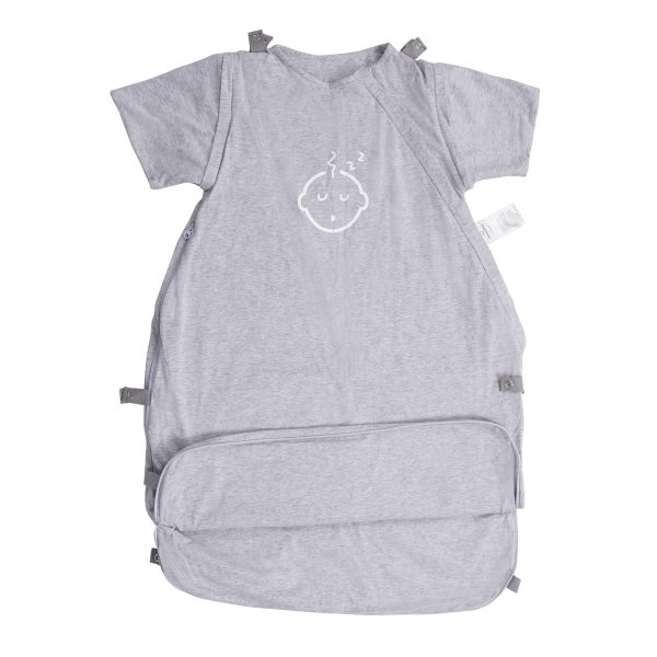 OatmealBaby All-Season Adjustable Sleeping Bag [Grey/ Elephant] - Image 9