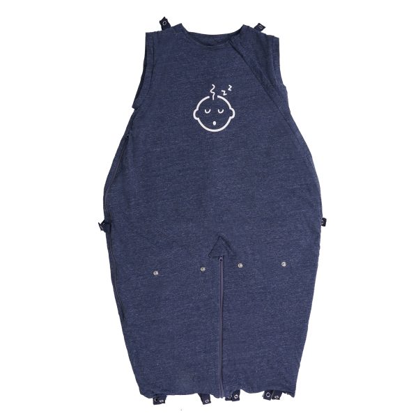OatmealBaby All-Season Adjustable Split-Leg Sleeping Bag [Blue/ Lake] - Image 4
