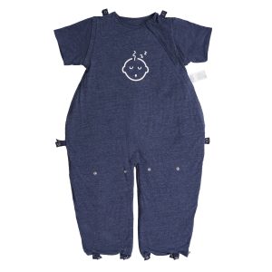 OatmealBaby All-Season Adjustable Split-Leg Sleeping Bag [Blue/ Lake]