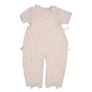 OatmealBaby All-Season Adjustable Split-Leg Sleeping Bag [Yellow/ Oatmeal]