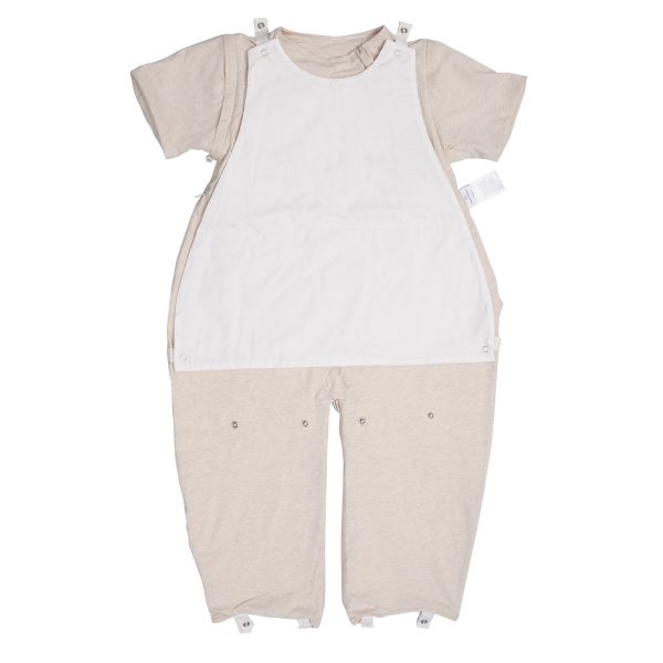 OatmealBaby All-Season Adjustable Split-Leg Sleeping Bag [Yellow/ Oatmeal] - Image 9